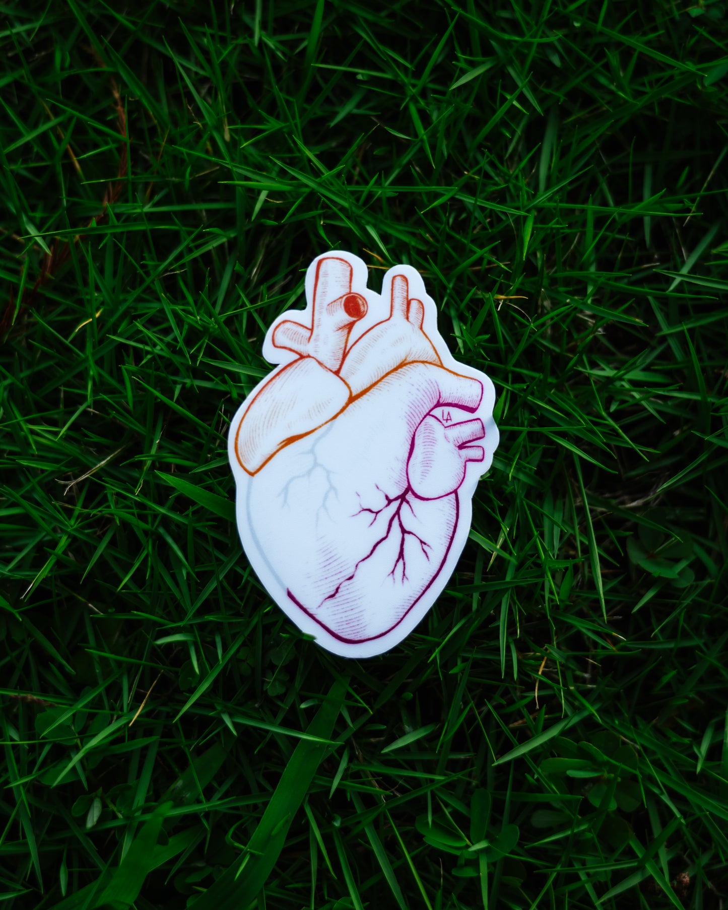 Lesbian Pride Heart Sticker