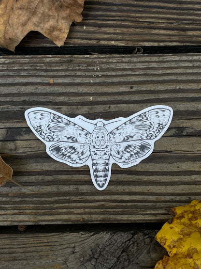 Death's-head Hawkmoth Sticker
