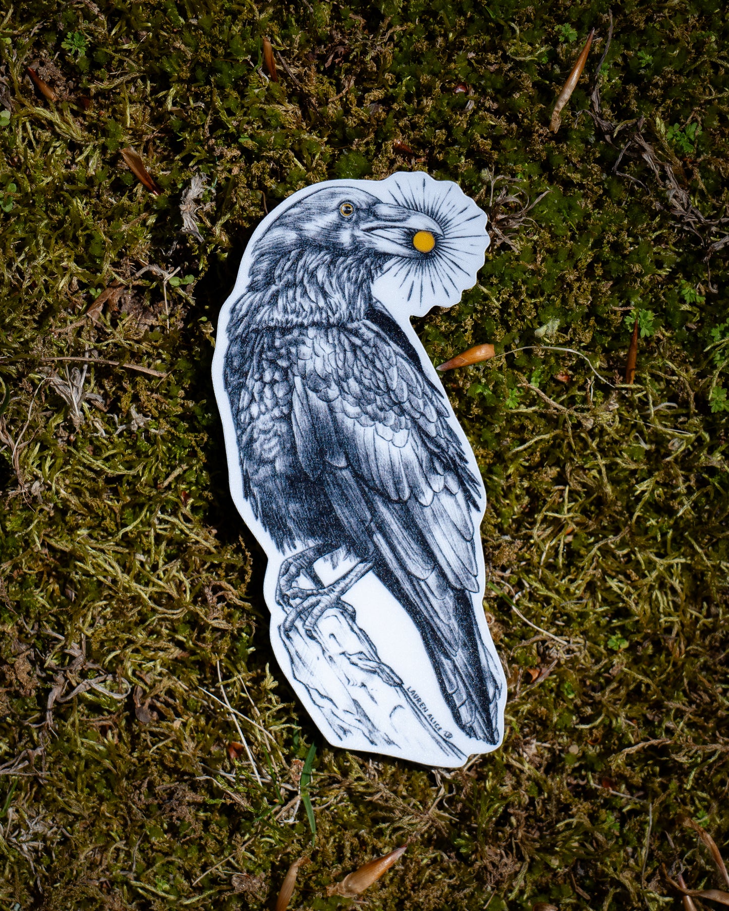 Raven Sticker